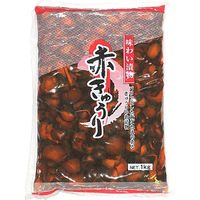 「業務用」 グリーンファーム 味わい漬物 赤きゅうり 5袋×1KG(固形750G)（直送品）