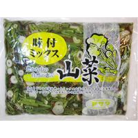 「業務用」 アサダ 味付けミックス山菜　5袋×1KG（直送品）