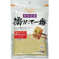 「業務用」 真誠 すりごま（白）擂りたて一番　10袋：70G（直送品）