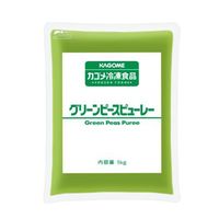 「業務用」 カゴメ グリンピースピューレ 5PC×1KG（直送品）