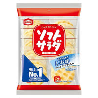 亀田製菓 「業務用」ソフトサラダせんべい (2枚×10入)×12袋（直送品）