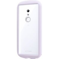 arrows Be4 Plus F-41B ケース カバー 耐衝撃背面クリアケース AIR collemo コレモ ライトパープル（直送品）