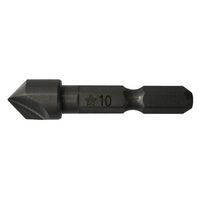 エスコ 10.0mm カウンターシンク(1/4”六角軸・HSS) EA827JS-10 1セット(5個:1個×5本)（直送品）