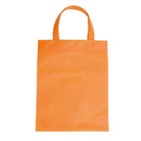 三和 不織布A4手提げバッグ　オレンジ SW2735-25 1ケース(500枚入り)（直送品）