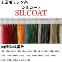 カナガワ ボタン付けスパン手縫糸シルコート　#20/30m　2番色 slc20/30-002 1セット(5個×30m巻)（直送品）