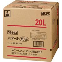 ケニス サニテーション用エタノール製剤 メイオール W65n (20L) 13470565 1箱