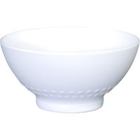 コンヨ 安心茶碗 ホワイト CCP-01 　1ケース（120個入）（直送品）
