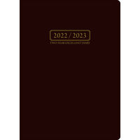 高橋書店 【2022年版】2年連用 業務日誌 A5 茶 56 1冊（直送品）