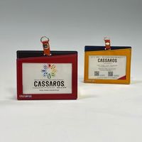 サニー カラーセパレートID・ICケース　[横型]　ダークワイン/クロムイエロー CASIDSY-N1 1個（直送品）