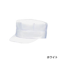 【作業用暑さ対策商品】 ダイキョーオオタ　ワーキングキャップ　八角型帽子　サイズF　hk-806　ホワイト　1個（直送品）