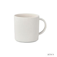 【店舗用品】 服部　バンブーマグカップ　310ml　TS-1518-044　ホワイト　1個　（直送品）