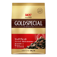 【コーヒー粉】UCC上島珈琲 ゴールドスペシャル リッチブレンド 1袋（280g）