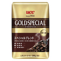 【コーヒー豆】UCC上島珈琲 炒り豆ゴールドスペシャル スペシャルブレンド 1袋（250g）