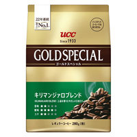【コーヒー粉】UCC上島珈琲 ゴールドスペシャル キリマンジァロブレンド 1袋（280g）