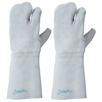 シモン 溶接用手袋 CS-131 フリ- 1セット(10双)（直送品）