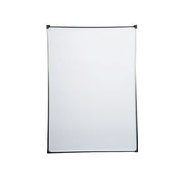 アルナ　ポスターパネル　スリムオープン　Ｂ２　シルバー　屋内用088983 1枚（直送品）