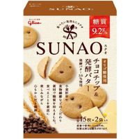江崎グリコ ＳＵＮＡＯ＜チョコチップ＆発酵バター＞ 4901005584235 31GX2P×10個（直送品）
