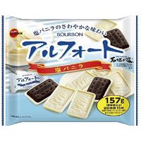 ブルボン アルフォート塩バニラ   4901360335107 157G×12個（直送品）