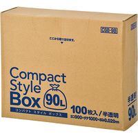 ごみ袋 ゴミ袋 90L 100枚 透明の人気商品・通販・価格比較 - 価格.com