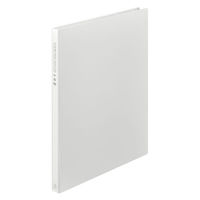 キングジム クリアーファイル チャックタイプ A4/6ポケット シロ 8732H-W 1冊