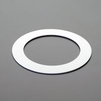 エスコ 25A/2.0mm 内フランジパッキン(耐薬品/5K) EA351FV-25 1セット(15枚)（直送品）