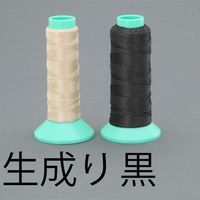 エスコ #50 x300m 縫糸(ベクトラン製/生成) EA628AZ-0.5 1セット(4個:1個×4本)（直送品）