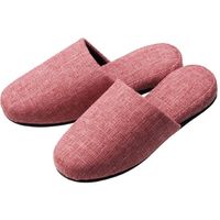 オーミケンシ ネップ柄スリッパ ピンク 4412 1足（直送品）