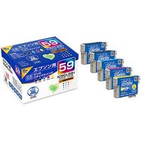 エプソン（EPSON）用 リサイクルインク JIT-E595P （IC5CL59タイプ） 1パック（5色入）（直送品）