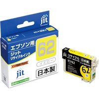 エプソン（EPSON）用 リサイクルインク JIT-E62Y イエロー （ICY62タイプ） 1個（直送品）