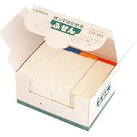 ジョインテックス ふせんBOX 75×12.5mm色帯 P401J-R-40　1箱（直送品）