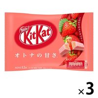 キットカット ミニ オトナの甘さ ストロベリー 12枚 3袋 ネスレ日本 チョコレート