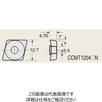 日研工作所 インサートチップ CC12-C8 AC410K 1セット(10P)（直送品）