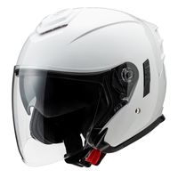 マルシン（Marushin） バイクヘルメット ジェット JE-1 パールホワイト XLサイズ （61-62cm） MSJ2 1002116（直送品）