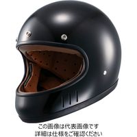 マルシン（Marushin） バイクヘルメット ネオレトロ フルフェイス DRILL （ドリル） ブラック Lサイズ MNF2 02002315（直送品）