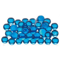 松野工業 日本製 ビー玉 ガラス玉 8mm ニューカラーマーブルブルー C2369 1袋（800粒入）（直送品）