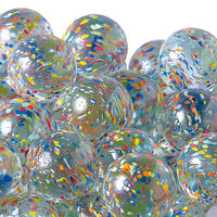 松野工業 日本製 ビー玉 ガラス玉 30mm 水玉マーブル ミックス水玉 E1226 1袋（40粒入）（直送品）