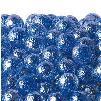 松野工業 日本製 ビー玉 ガラス玉 17mm 水玉マーブル コバルト水玉 E9035 1袋（260粒入）（直送品）