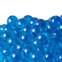 松野工業 日本製 ビー玉 ガラス玉 17mm カラーマーブルブルー K1215 1袋（260粒入）（直送品）