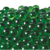 松野工業 日本製 ビー玉 ガラス玉 12.5mm カラーマーブルグリーン K1297 1袋（600粒入）（直送品）
