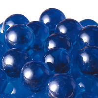 松野工業 日本製 ビー玉 ガラス玉 25mm カラーマーブルコバルト K9040 1袋（50粒入）（直送品）