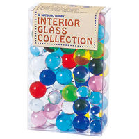 松野工業 日本製 ビー玉 ガラス玉 ミックスサイズ ニューカラーマーブルミックス L1136 １セット（約3120ｇ：約260ｇ×12）（直送品）