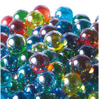 松野工業 日本製 ビー玉 ガラス玉 17mm オーロラカラーマーブルミックス O1238 1袋（260粒入）（直送品）