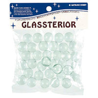松野工業 日本製 ビー玉 ガラス玉 ミックスサイズ ニューカラーマーブルクリアー PL1303 12袋（直送品）