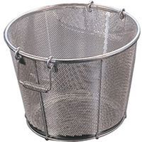 BK 18-8パンチング深型ざる 穴径φ5mm 把手A