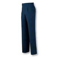 アリオカ 防炎ワンタックスラックス　88cm　ネービー MD9150 1枚（直送品）