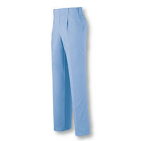 アリオカ 防炎ワンタックスラックス　120cm　ライトブルー MD9150 1枚（直送品）