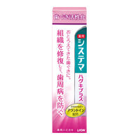 システマ ハグキプラス ハミガキ 組織修復成分ダブル配合 歯周病予防 90g 1本 医薬部外品 ライオン