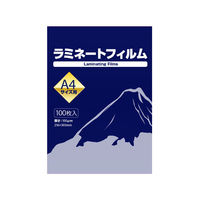 フジテックス ラミネートフィルム100μ A4サイズ 500枚入り '1117033004 1箱（500枚入）（直送品）