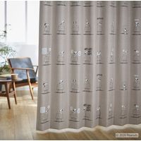 スミノエ PEANUTS 遮光カーテン デイリーライフ 100×135cm 4549781236773 1枚（直送品）