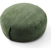 セルタン 丸型ビーズクッション L コーデュロイ 幅525×奥行510×高さ290mm モスグリーン A1191a-683GRN 1台（直送品）